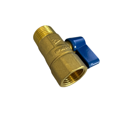 Ball valve brass DN15, 1/2" for heat pump HE-AI