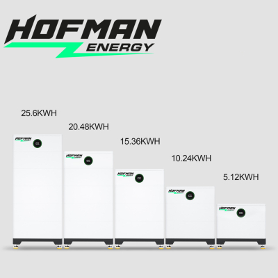 Battery storage Premium LiFePO4 5.12 - 25.6 kWh stackable...